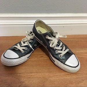 BLUE METALLIC CONVERSE